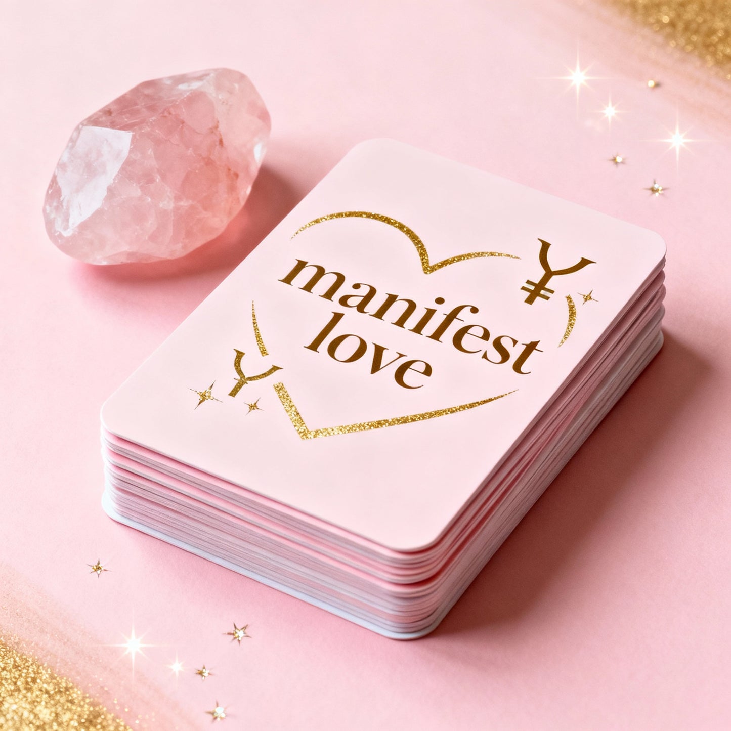 Venus Vibes: Printable Love Manifestation Affirmation Cards